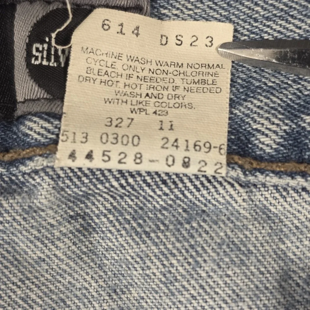 Vintage Y2K Levi's SilverTab Straight + Loose Jeans Men 36x34 USA Distressed